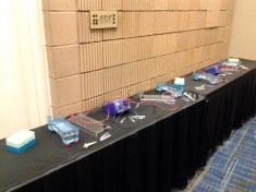 Our workshop room at the NSTA STEM Forum!  ©Edvotek 2014