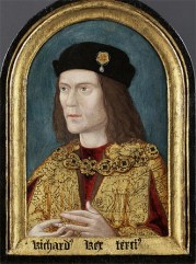 The earliest surviving portrait of King Richard III.
